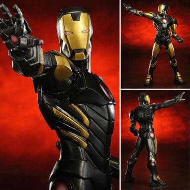 駿河屋 -<新品/中古>ARTFX+ アイアンマン MARVEL NOW!(BLACK×GOLD ...