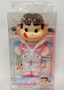 駿河屋 -<中古>ペコちゃん人形 2007 Peko's Doll(スノーボードつき 駿河屋 -<中古>ペコちゃん人形 2007 Peko's Doll(スノーボードつき
