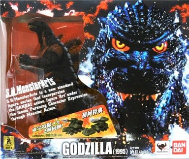 S.H.MonsterArts ゴジラ(1995) 【初回特典付】 特撮 フィギュア おもちゃ・ホビー・グッズ 最初の