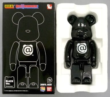 ベアブリック☆MY FIRST BE@RBRICK B@BY☆ブラック☆200%