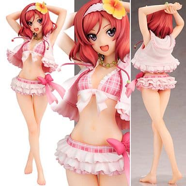 駿河屋 -<新品/中古>西木野真姫 水着Ver. 「ラブライブ!」 1/7 PVC製 ...