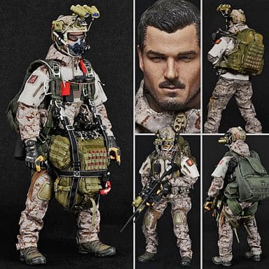 Easy&Simple 1/6 Es26001 Nswdg Mff Insertion High Altitude Military  Parachuting