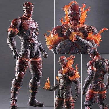 海外 正規品】 プレイアーツ改 メタルギアソリッド 燃える男 海外 正規品】 プレイアーツ改 メタルギアソリッド 燃える男