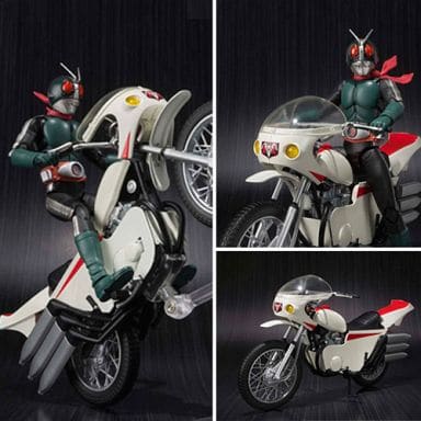 新品　S.H.Figuarts 仮面ライダー旧2号&サイクロン号(改造Ver