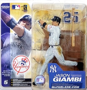 Jason Giambi -ジェイソン・ジアンビ 背番号25-/New York Yankees -ニューヨーク・ヤンキース- 「McFARLANE’S SPORTSPICKS MLB SERIES5」 塗装済み完成品 Jason Giambi -ジェイソン・ジアンビ 背番号25-/New York Yankees -ニューヨーク・ヤンキース- 「McFARLANE’S SPORTSPICKS MLB SERIES5」 塗装済み完成品