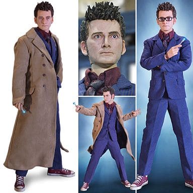 駿河屋 新品 中古 10代目 ドクター デイヴィッド テナント シーズン4ver ドクター フー 1 6 アクションフィギュア フィギュア