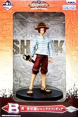 駿河屋 中古 青年期シャンクス 一番くじ ワンピース 大海賊シャンクス The Great Captain B賞 フィギュア フィギュア