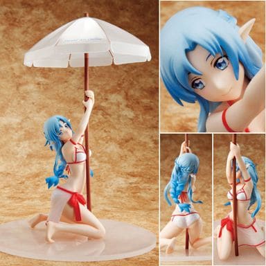 駿河屋 -<新品/中古>アスナ セクシービキニdeパラソルフィギュア