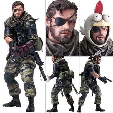 駿河屋 新品 中古 ヴェノム スネーク Metal Gear Solid V メタルギアソリッドv ファントムペイン Menshdge Statue No 16 フィギュア