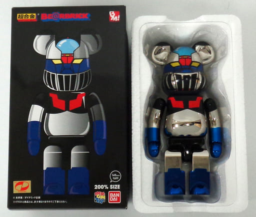 駿河屋 -<中古>超合金 BE＠RBRICK-ベアブリック- マジンガーZ (メッキ