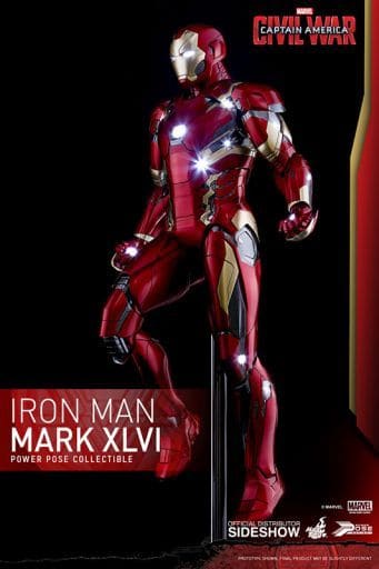 アイアンマン・マーク46 「シビル・ウォー/キャプテン・アメリカ」 パワーポーズ 1/6 限定可動フィギュア アイアンマン・マーク46 「シビル・ウォー/キャプテン・アメリカ」 パワーポーズ 1/6 限定可動フィギュア