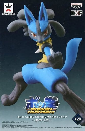 駿河屋 中古 ルカリオ ブルー ポッ拳 Pokken Tournament Dxfフィギュア ルカリオ フィギュア