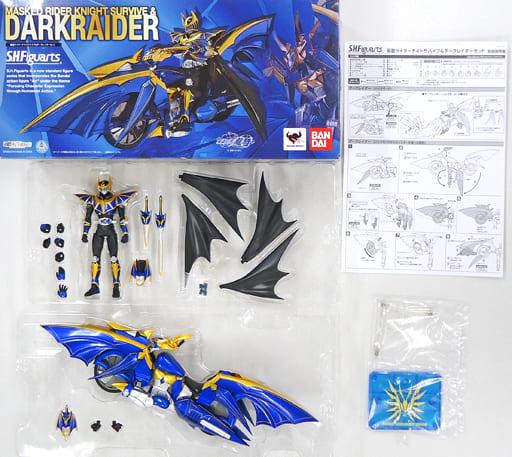駿河屋 -<中古>S.H.Figuarts 仮面ライダーナイトサバイブ&ダーク