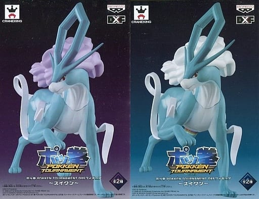 駿河屋 中古 全2種セット ポッ拳 Pokken Tournament Dxfフィギュア スイクン フィギュア
