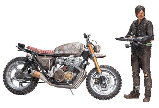 駿河屋 新品 中古 ダリル ディクソン With ニューバイク Dlx バイクセット Ver 2 ウォーキング デッド アクションフィギュア フィギュア