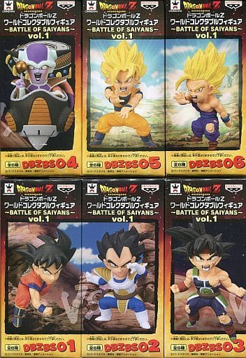 ドラゴンボールZ  ワーコレ　セット1