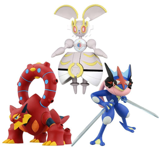 ボルケニオン&マギアナ&サトシゲッコウガ 3体セット 「ポケットモンスター」 モンスターコレクションスペシャルパック ボルケニオンと機巧のマギアナ Vol.2 ボルケニオン&マギアナ&サトシゲッコウガ 3体セット 「ポケットモンスター」 モンスターコレクションスペシャルパック ボルケニオンと機巧のマギアナ Vol.2