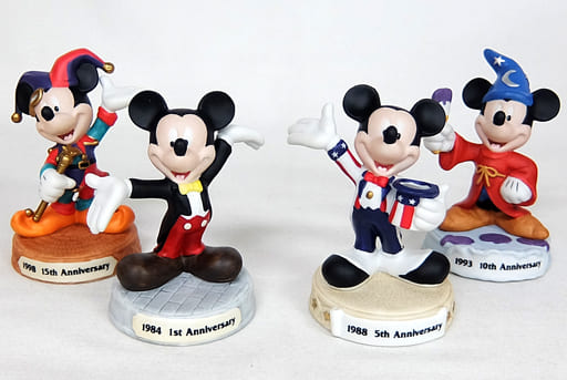 駿河屋 中古 ミッキーマウス 4体セット ディズニー フィギュアリン 東京ディズニーランド15周年記念フィギュア 東京ディズニーリゾート限定 フィギュア 駿河屋 中古 ミッキーマウス 4体セット ディズニー フィギュアリン 東京ディズニーランド15周年記念フィギュア 東京ディズニーリゾート限定 フィギュア