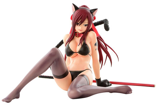 FAIRY TAIL エルザ・スカーレット・黒猫Gravure_Style