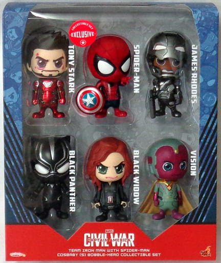 コスベイビー　シビルウォー　チームアイアンマン　marvel スパイダーマン