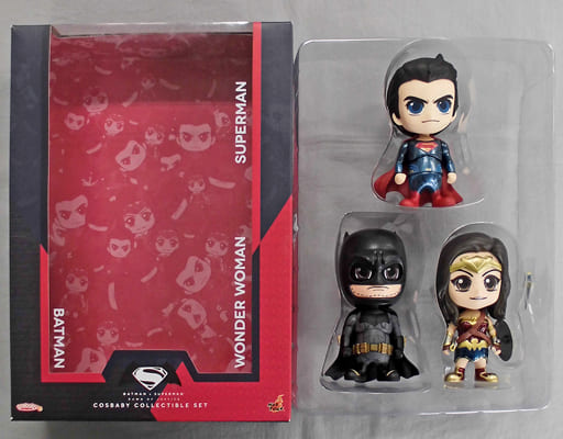 駿河屋 -<中古>バットマン&スーパーマン&ワンダーウーマン 3体