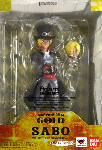 駿河屋 中古 フィギュアーツzero サボ One Piece Film Gold Ver One Piece Film Gold 魂ウェブ商店限定 フィギュア