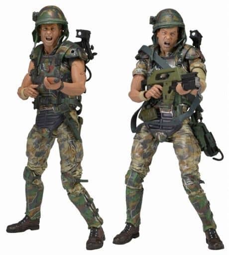 NECA ネカ エイリアン2 7インチフィギュア ヒックス＆ハドソン 2点セット