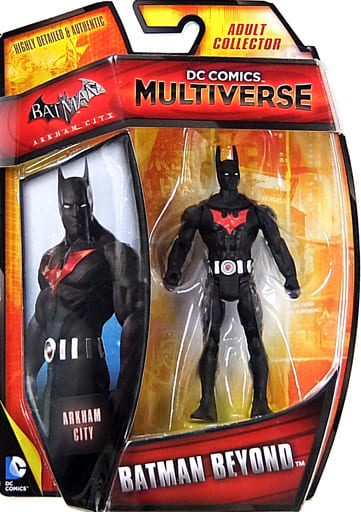 バットマン(アーカム・ナイト/バットマン・ビヨンド コスチューム版) 「バットマン アーカム・ナイト」 DCコミックス マルチバース 2015年版 ウェーブ1.5 4インチ アクションフィギュア バットマン(アーカム・ナイト/バットマン・ビヨンド コスチューム版) 「バットマン アーカム・ナイト」 DCコミックス マルチバース 2015年版 ウェーブ1.5 4インチ アクションフィギュア