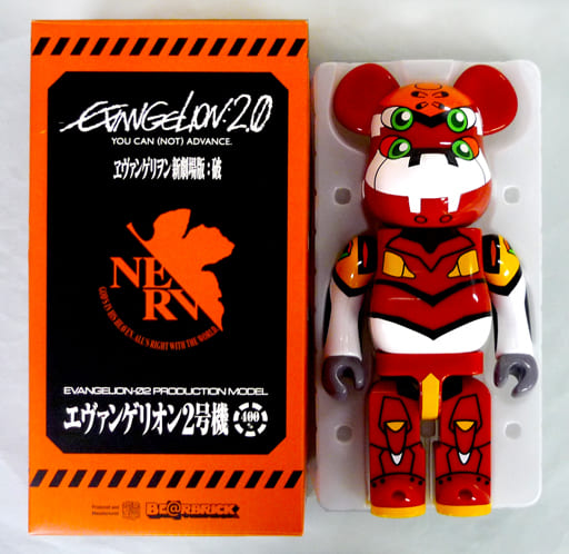 BE@RBRICK エヴァンゲリオン2号機 100％ & 400％