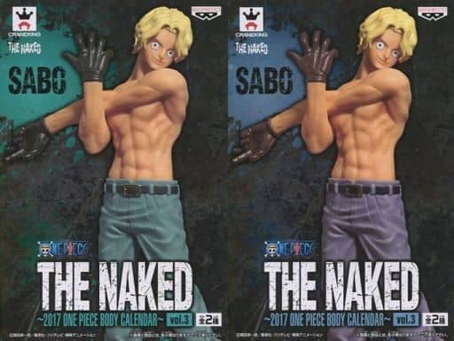 駿河屋 中古 全2種セット ワンピース The Naked 17 One Piece Body Calendar Vol 3 フィギュア