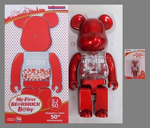 BE@RBRICK-ベアブリック MY FIRST BE@RBRICK B@BY SJ50 100% & 400% 2体セット BE@RBRICK-ベアブリック MY FIRST BE@RBRICK B@BY SJ50 100% & 400% 2体セット