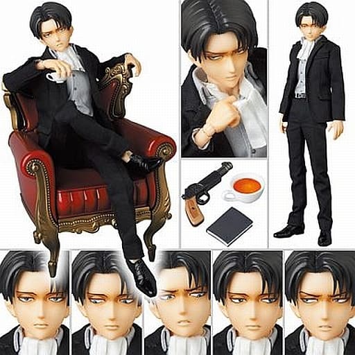 進撃の巨人 リヴァイ(私服ver) フィギュア RAH メディコムトイ