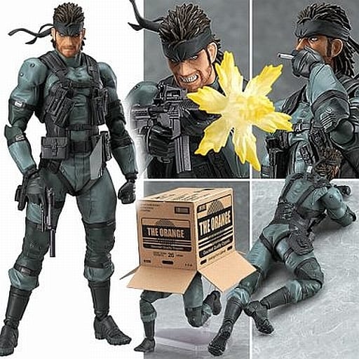 駿河屋 中古 箱欠品 Figma ソリッド スネーク Mgs2 Ver Metal Gear Solid 2 Sons Of Liberty メタルギアソリッド2 サンズ オブ リバティ フィギュア