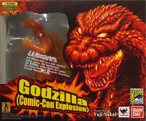 S.H.MonsterArts ゴジラ(Comic-Con Explosion) 「ゴジラ」 SDCC2012 コミコン限定 S.H.MonsterArts ゴジラ(Comic-Con Explosion) 「ゴジラ」 SDCC2012 コミコン限定