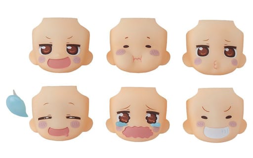 駿河屋 -<中古>全6種セット 「ねんどろいどもあ とりかえっこフェイス