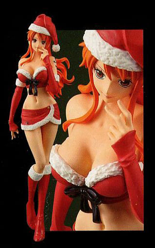 駿河屋 中古 ナミ レッド ワンピース Glitter Glamours Nami Christmas Style フィギュア