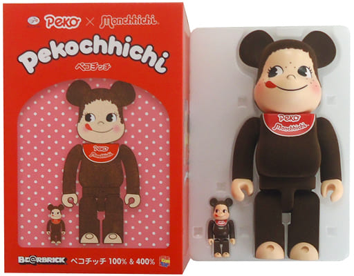 BE@RBRICK ペコチッチ ペコちゃん モンチッチ 1st 100%&400% 不二家