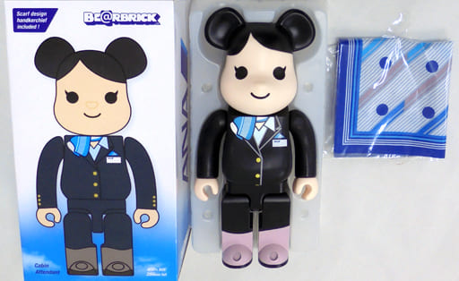 駿河屋 -<中古>BE@RBRICK-ベアブリック- ANA×BE@RBRICK 400% CA制服