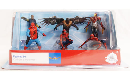フィギュアセット(6体セット) 「スパイダーマン:ホームカミング」 塗装済み完成品 ディズニーストア限定 フィギュアセット(6体セット) 「スパイダーマン:ホームカミング」 塗装済み完成品 ディズニーストア限定