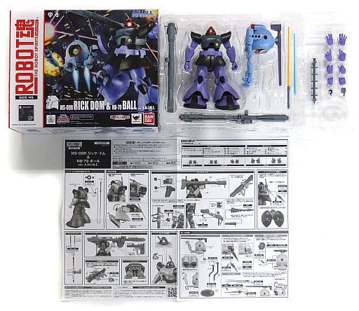 駿河屋 -<中古>ROBOT魂 ＜SIDE MS＞ MS-09R リック・ドム＆RB-79