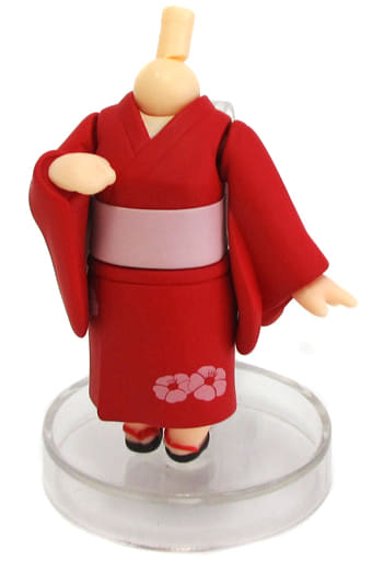 駿河屋 - 【買取】女の子用浴衣(赤色) 「ねんどろいどもあ きせかえ