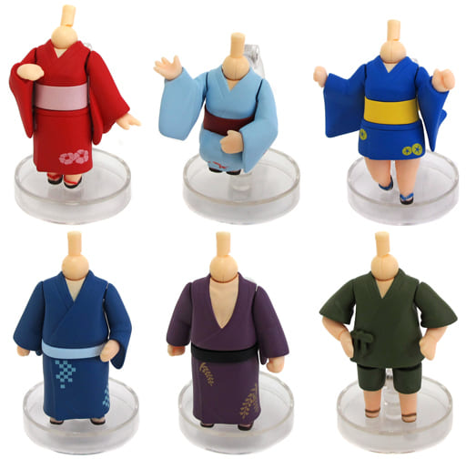 駿河屋 - 【買取】全6種セット 「ねんどろいどもあ きせかえ浴衣