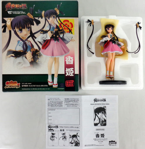 駿河屋 -<中古>香姫 「戦国ランス」 戦国A-BRAND 1/6 塗装済み完成品