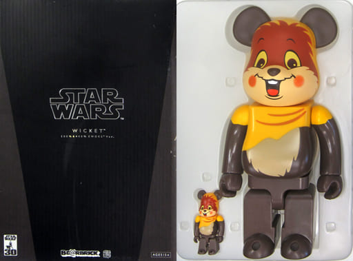 BE@RBRICK ベアブリック 100%&400% WICKET Ewoks | roubineart.com