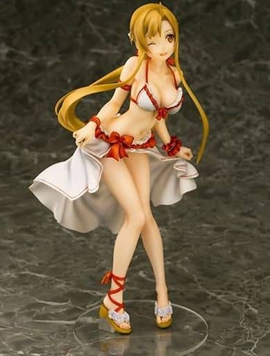 アスナ 水着Ver. 「ソードアート・オンライン」 1/7 ABS&PVC製塗装済み完成品 電撃屋限定 アスナ 水着Ver. 「ソードアート・オンライン」 1/7 ABS&PVC製塗装済み完成品 電撃屋限定