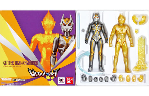 駿河屋 中古 付属品欠品 Ultra Act グリッターティガ カミーラセット ウルトラマンティガ The Final Odyssey 魂ウェブ商店限定 フィギュア