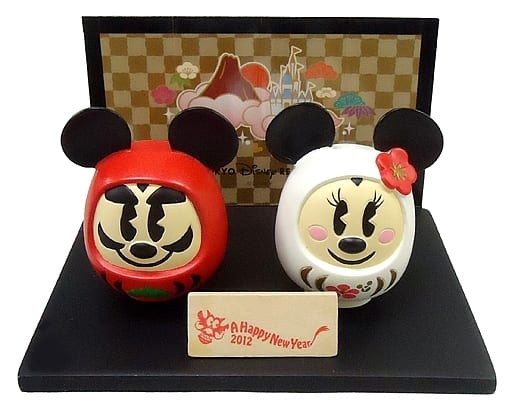駿河屋 -<中古>ミッキーマウス&ミニーマウス(達磨/2体セット) 「東京