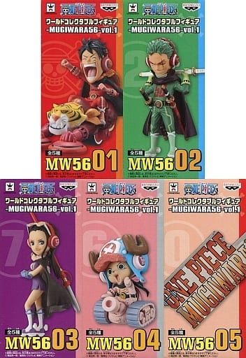 駿河屋 -<中古>全5種セット 「ワンピース」 ワールドコレクタブル