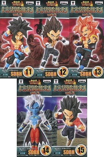 駿河屋 -<中古>全5種セット 「スーパードラゴンボールヒーローズ