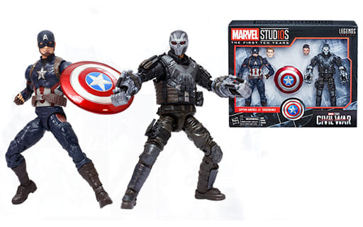 【限定品】キャプテン・アメリカ クロスボーンズ 3.75  MARVEL